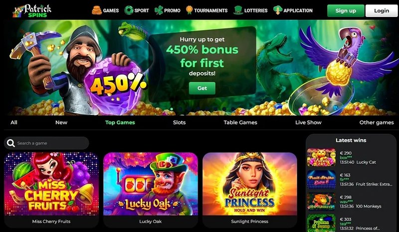 Patrick spins casino uk in United Kingdom